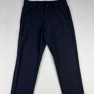 BYLT Pants Mens 33 Black Kinetic Golf Stretch Chino Performance Preppy Pants
